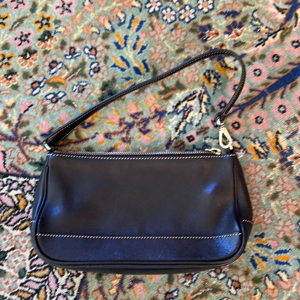 Coach Black Shoulder/Wristlet Bag